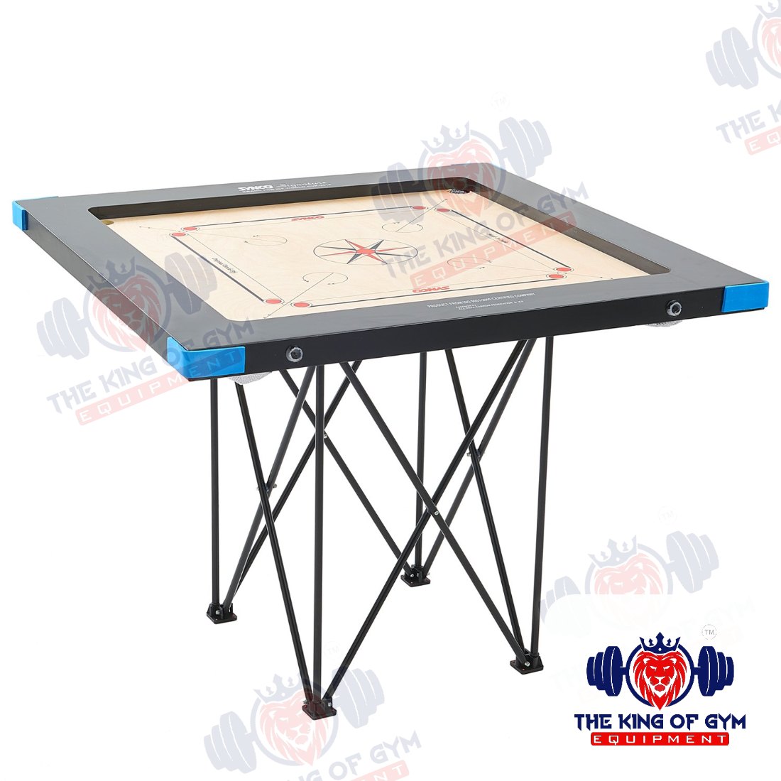 Carrom board with stand